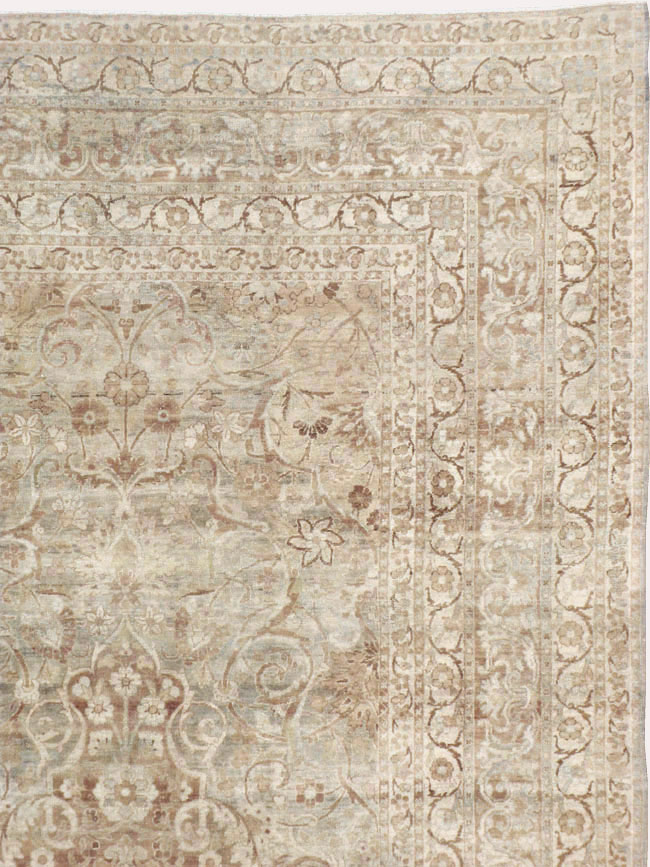 Antique Persian Lavar Kerman Carpet, No.14200 - Gss