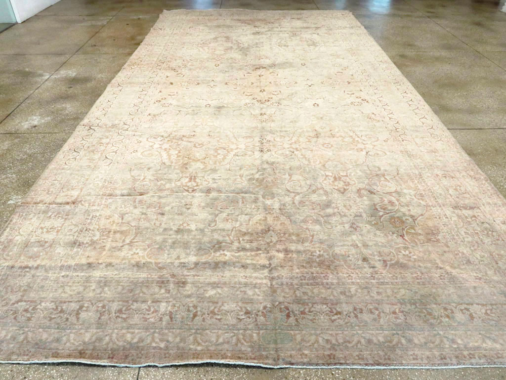 Antique Persian Lavar Kerman Carpet, No.14200 - Gss