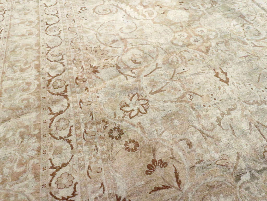 Antique Persian Lavar Kerman Carpet, No.14200 - Gss