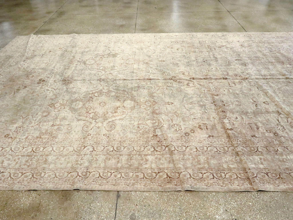 Antique Persian Lavar Kerman Carpet, No.14200 - Gss
