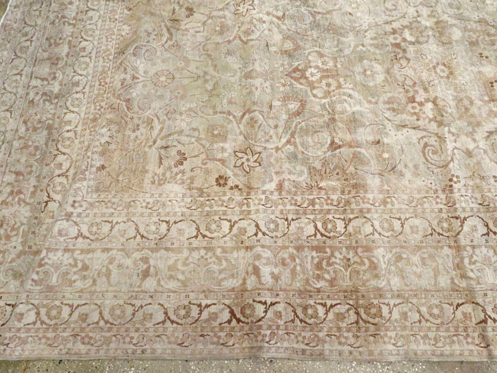 Antique Persian Lavar Kerman Carpet, No.14200 - Gss