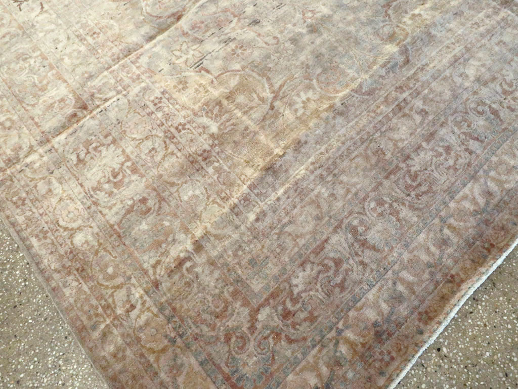 Antique Persian Lavar Kerman Carpet, No.14200 - Gss