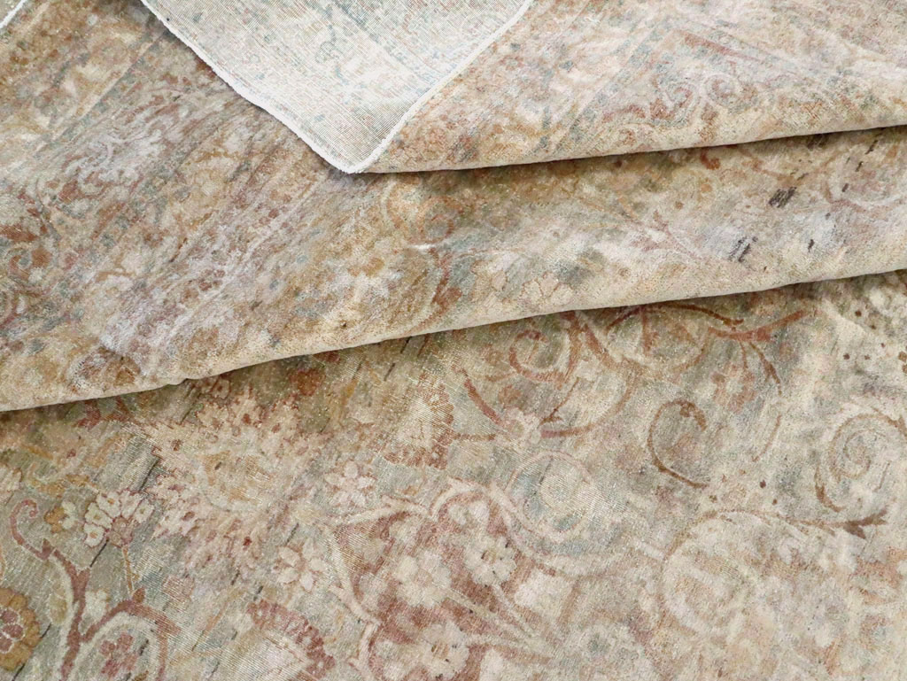 Antique Persian Lavar Kerman Carpet, No.14200 - Gss