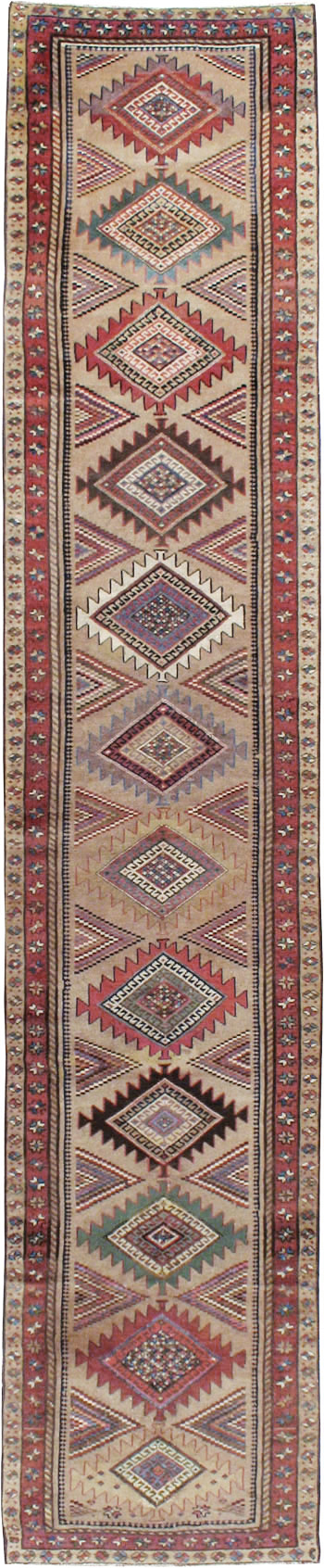 Antique Persian Serab Runner, No.14219 - Gss