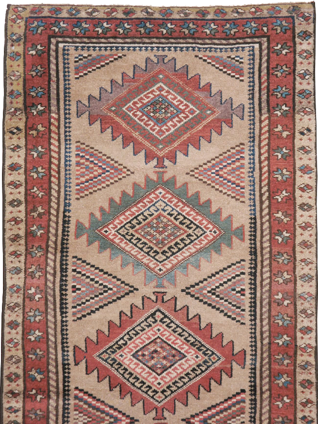 Antique Persian Serab Runner, No.14219 - Gss