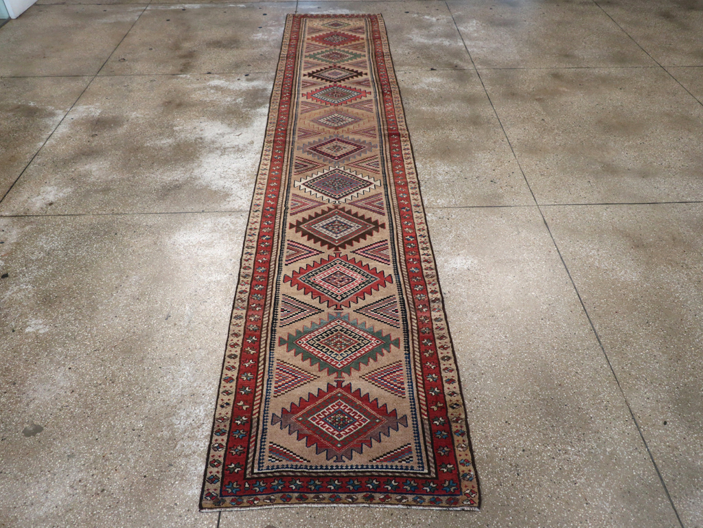 Antique Persian Serab Runner, No.14219 - Gss