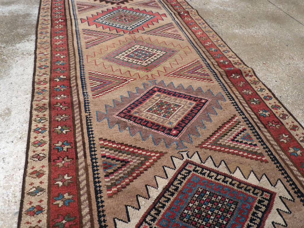 Antique Persian Serab Runner, No.14219 - Gss
