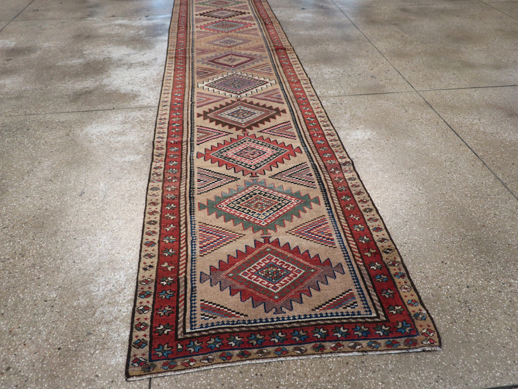 Antique Persian Serab Runner, No.14219 - Gss