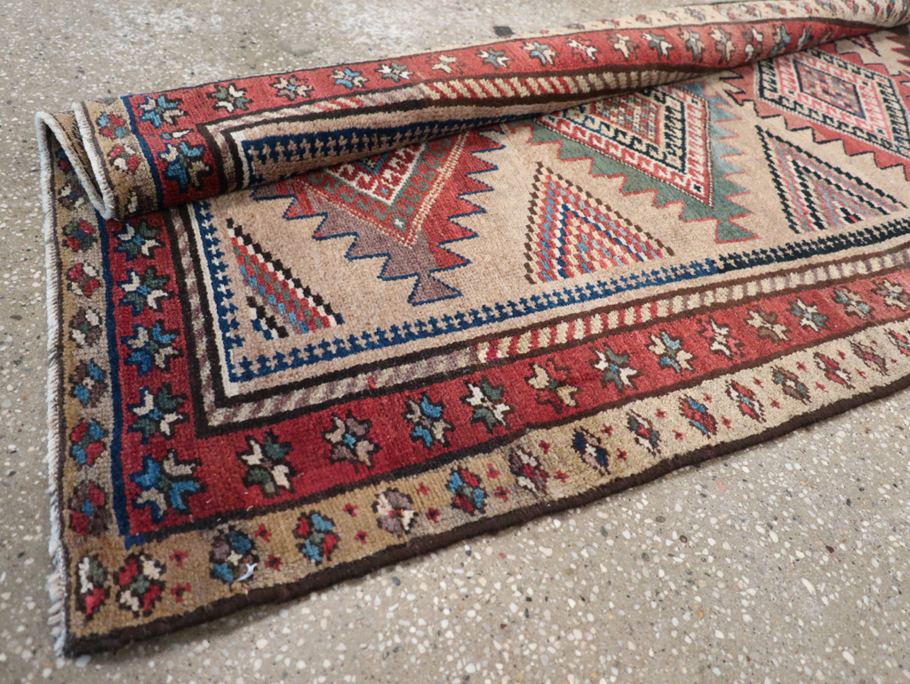 Antique Persian Serab Runner, No.14219 - Gss