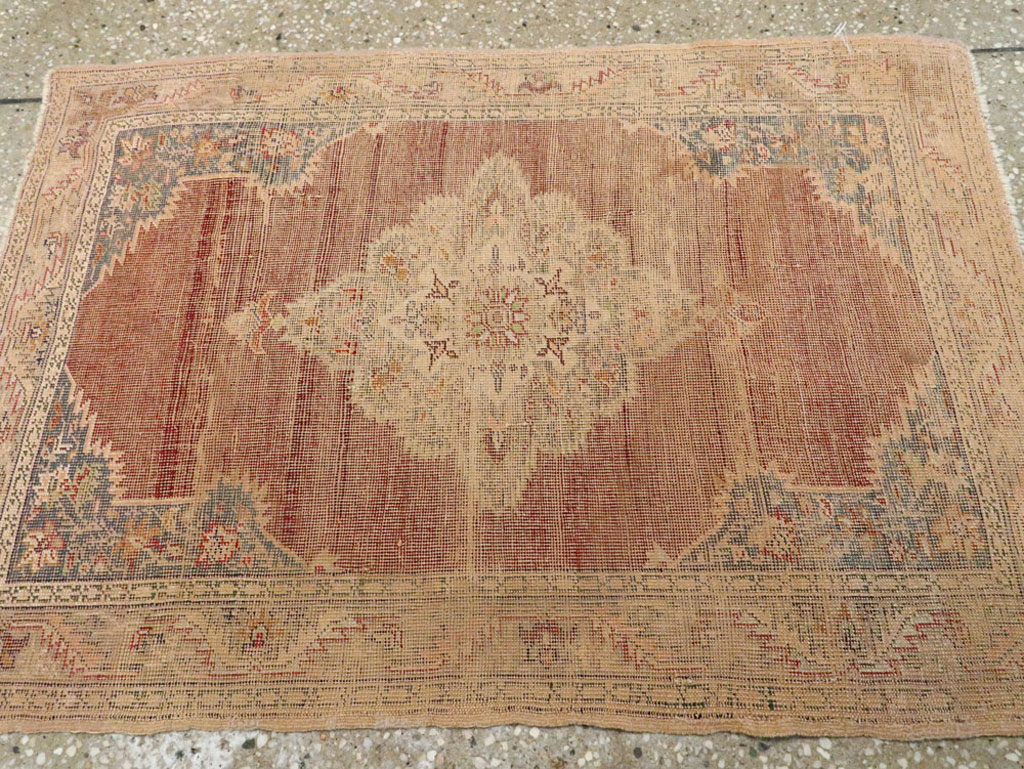 Vintage Turkish Kayseri Rug, No.14231 - Gss