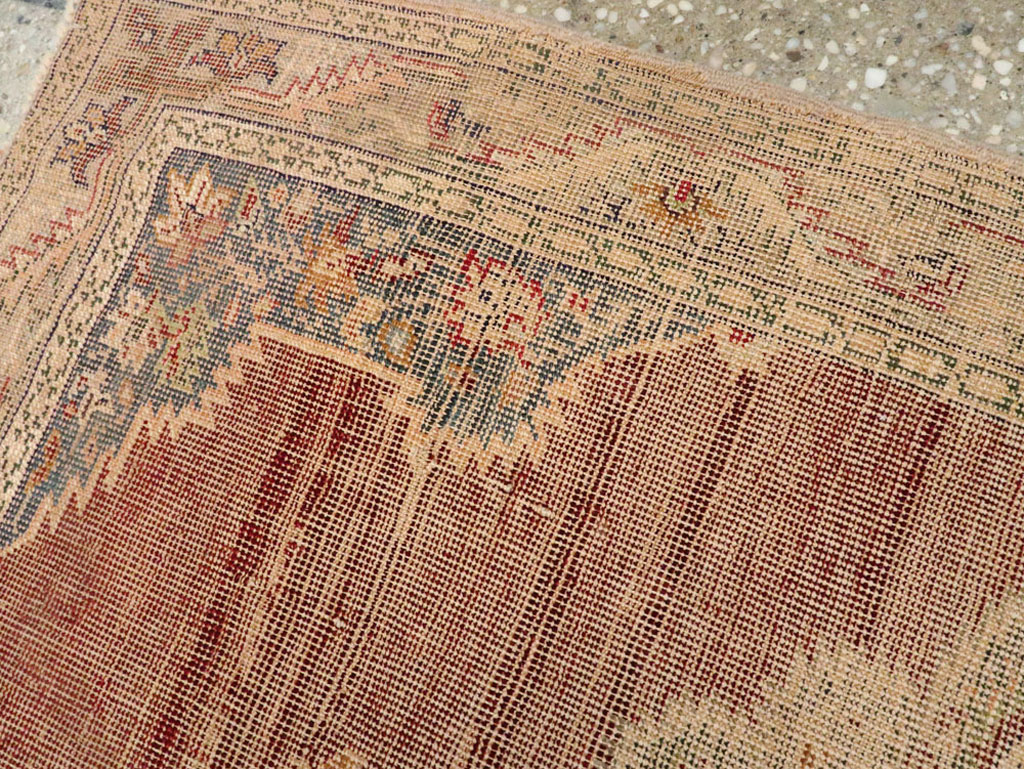 Vintage Turkish Kayseri Rug, No.14231 - Gss