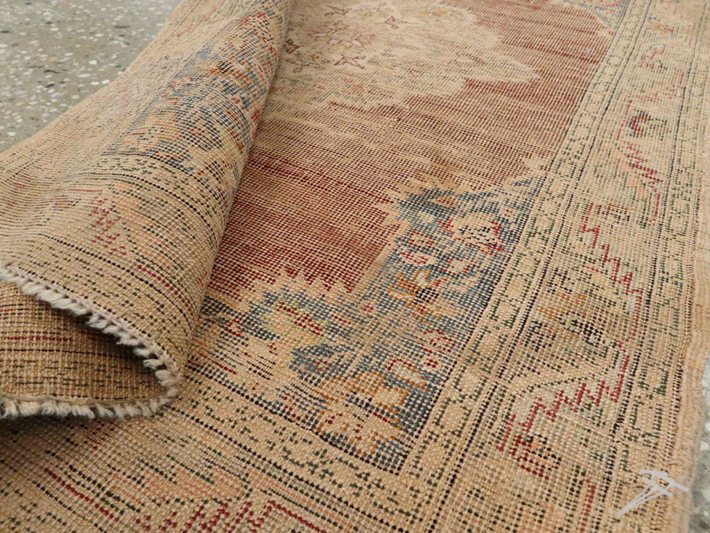 Vintage Turkish Kayseri Rug, No.14231 - Gss