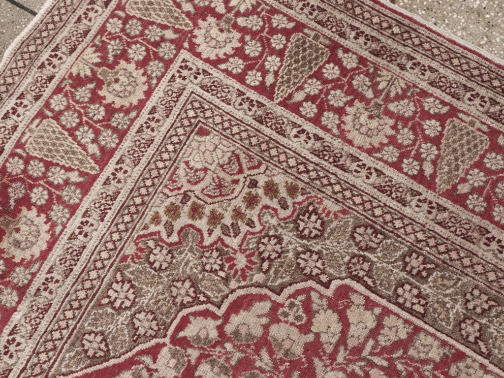 Antique Persian Tabriz Rug, No.14232 - Gss