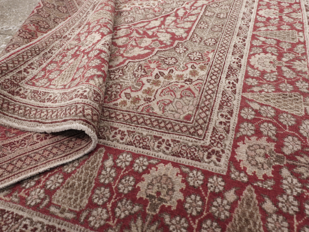 Antique Persian Tabriz Rug, No.14232 - Gss