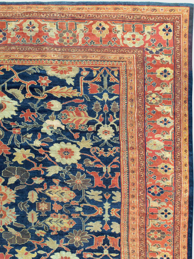 Antique Persian Sultanabad Carpet, No.14235 - Gss