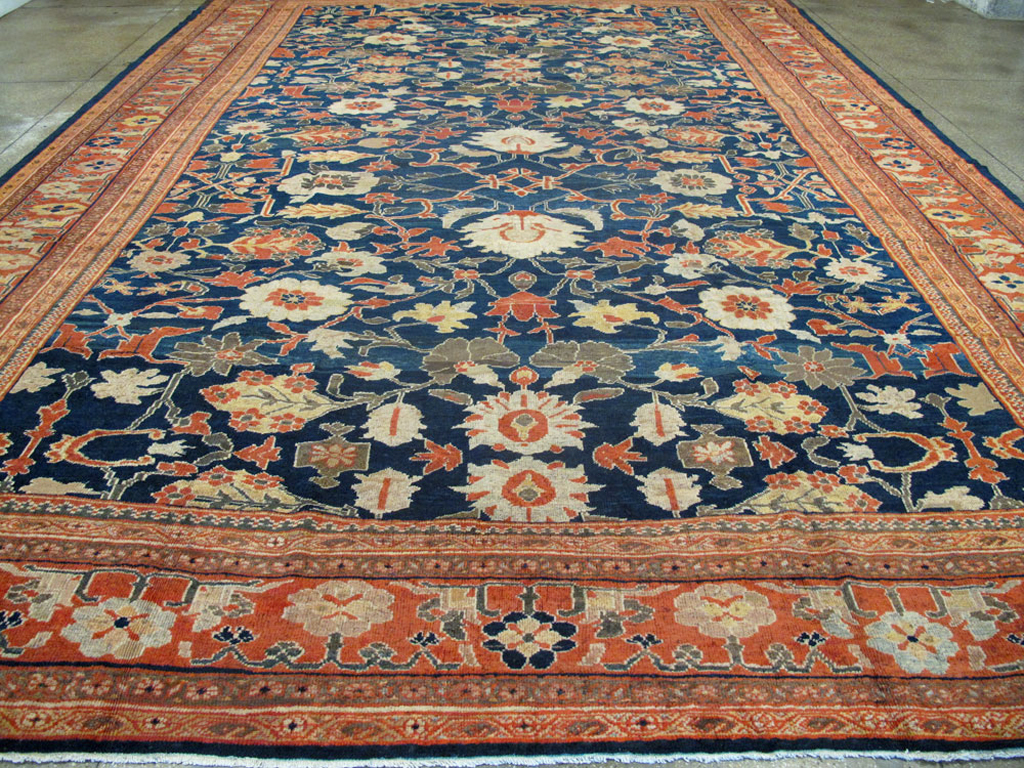 Antique Persian Sultanabad Carpet, No.14235 - Gss