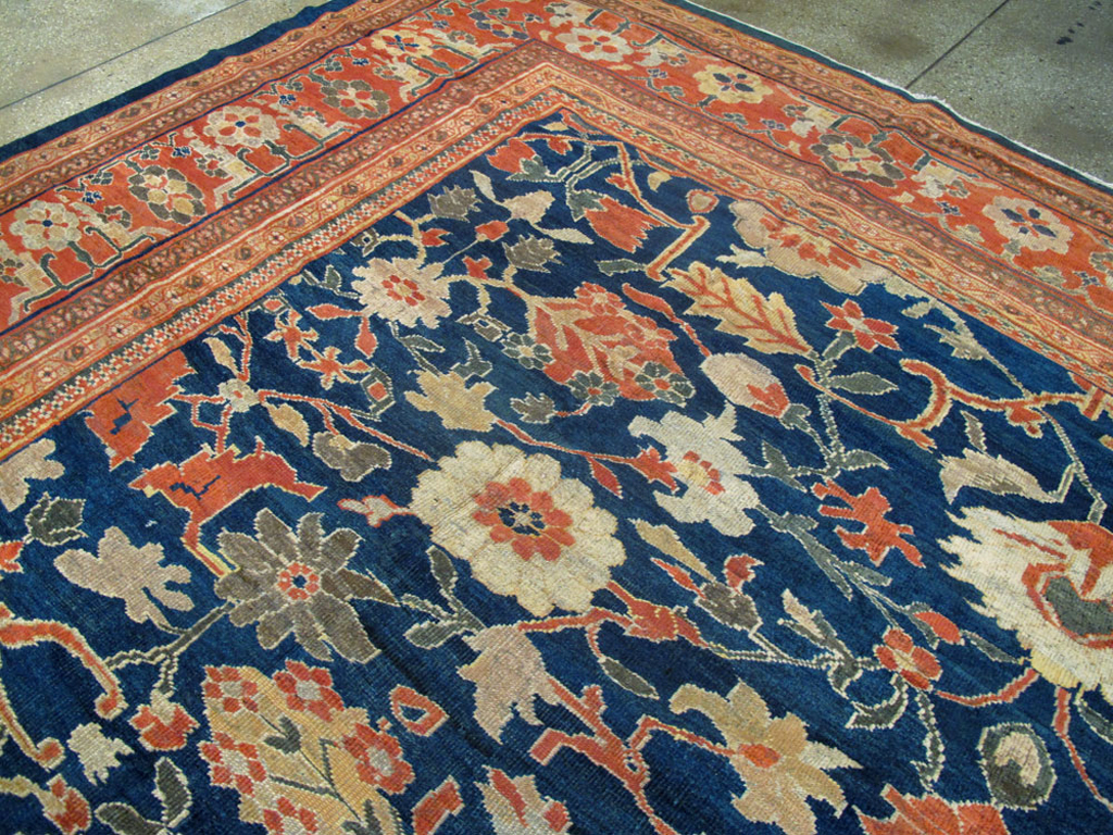 Antique Persian Sultanabad Carpet, No.14235 - Gss