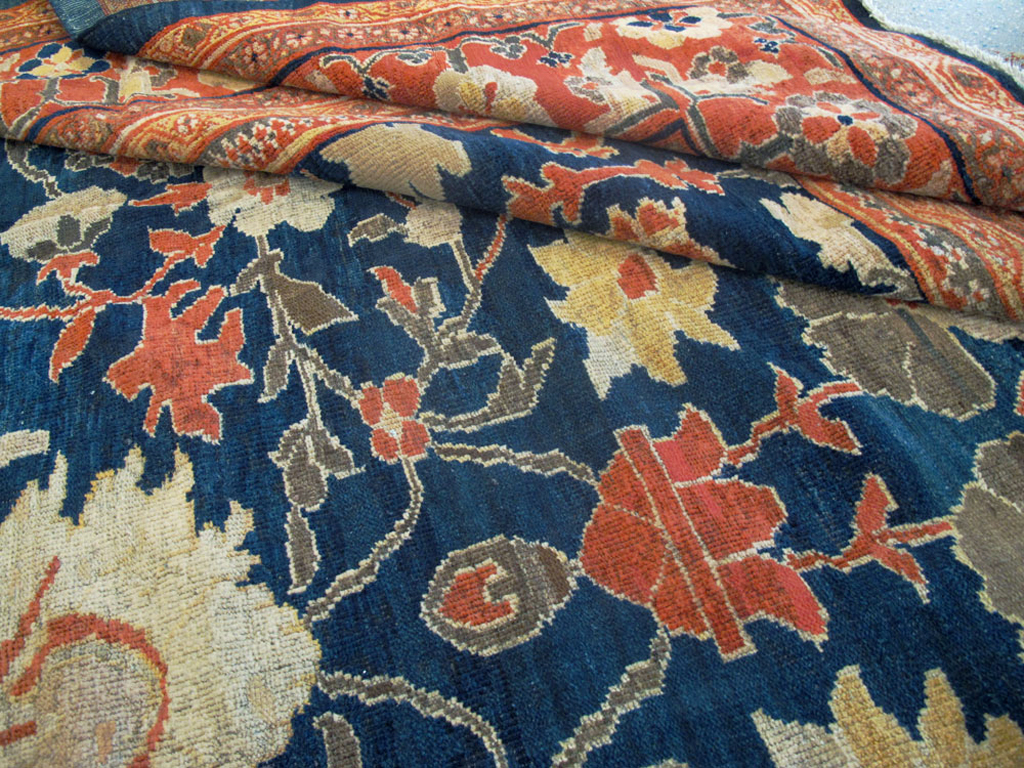 Antique Persian Sultanabad Carpet, No.14235 - Gss