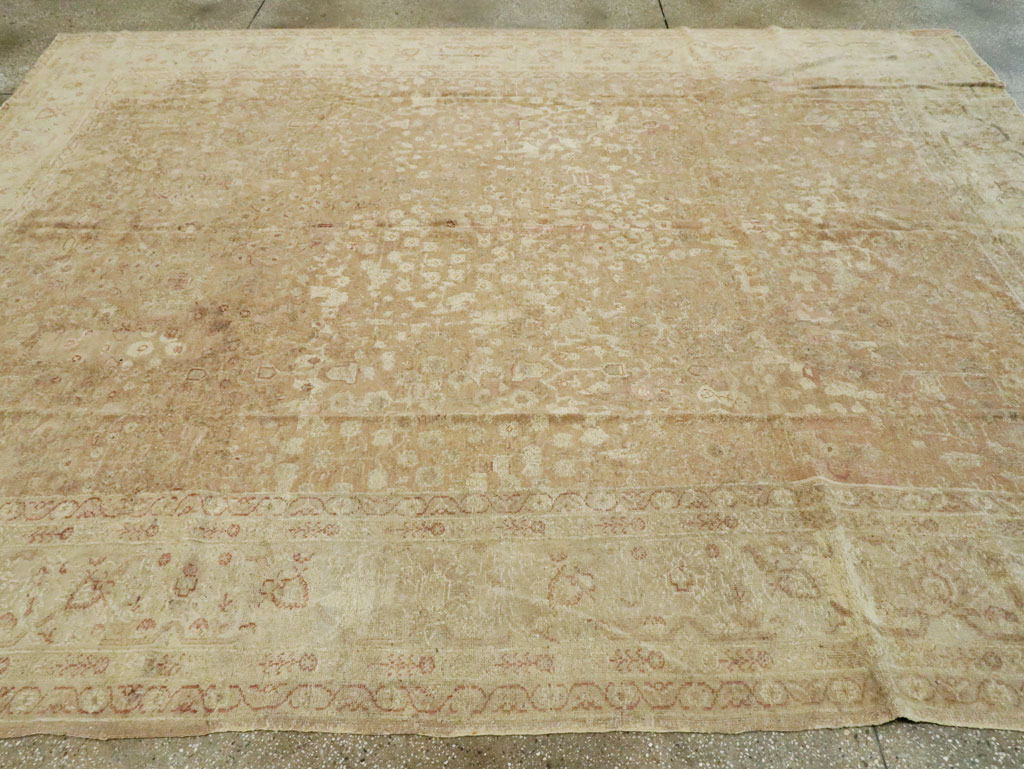 Antique Indian Lahore Carpet, No.14240 - Gss
