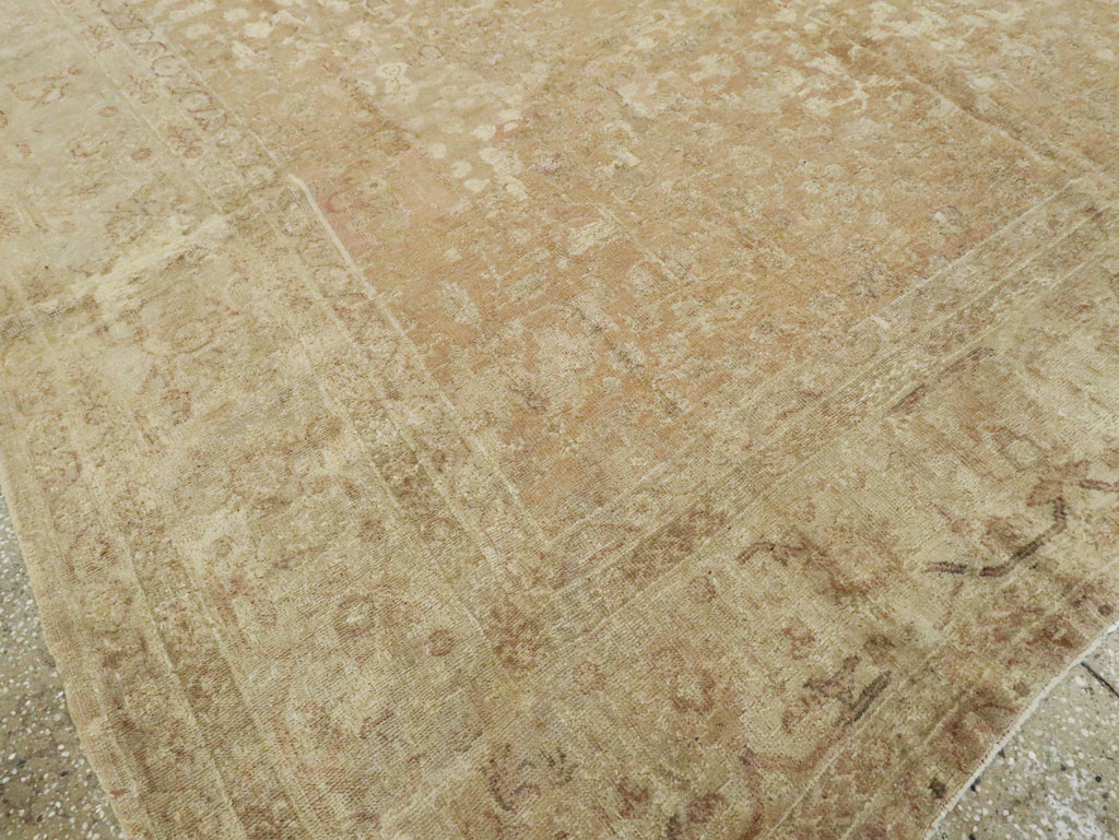 Antique Indian Lahore Carpet, No.14240 - Gss