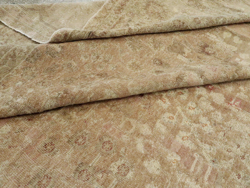 Antique Indian Lahore Carpet, No.14240 - Gss