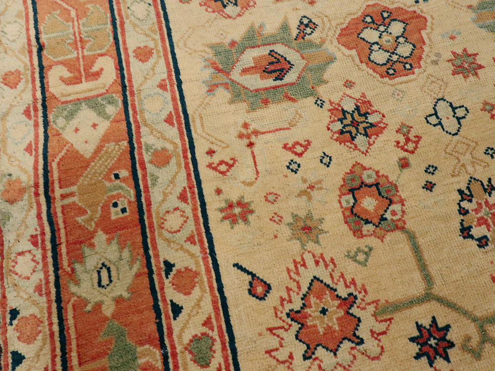 Antique Indian Lahore Rug, No.14241 - Gss