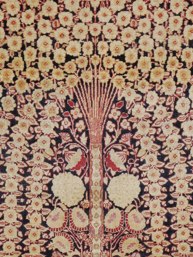 Antique Persian Lavar Kerman Rug, No.14258 - Gss