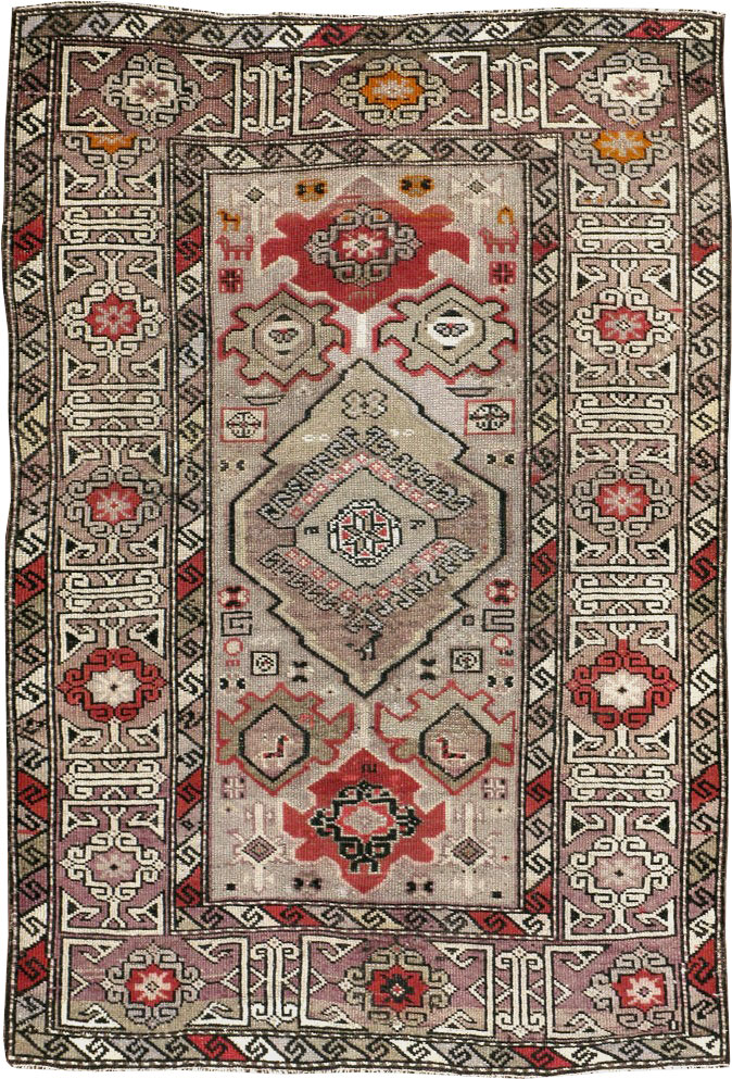 Antique  Caucasian Kazak Rug, No.14297 - Gss