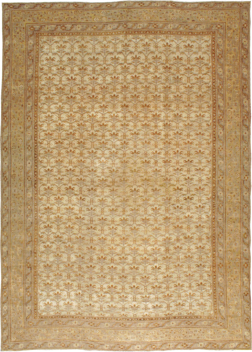 Antique Indian Agra Carpet, No.14300 - Gss