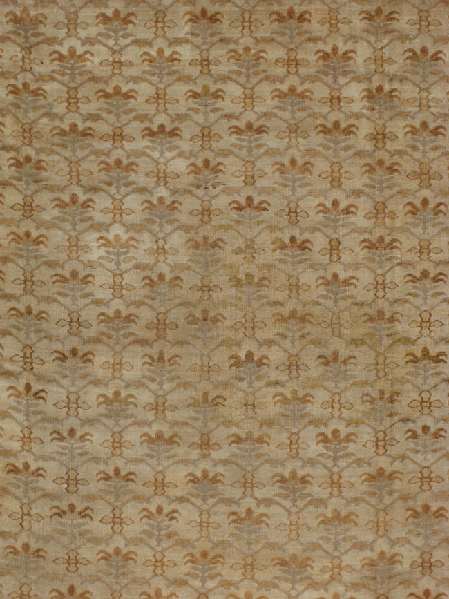 Antique Indian Agra Carpet, No.14300 - Gss