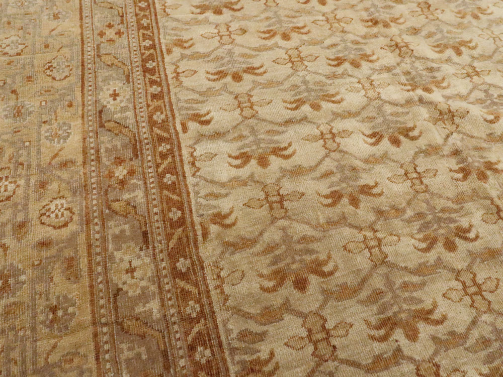 Antique Indian Agra Carpet, No.14300 - Gss