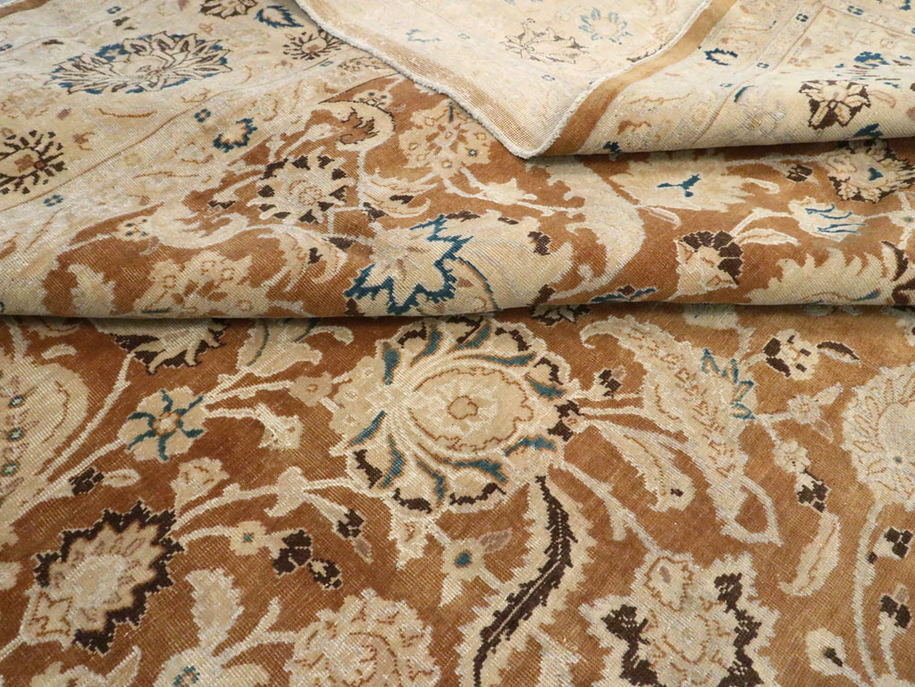 Antique Persian Tabriz Rug, No.14306 - Gss