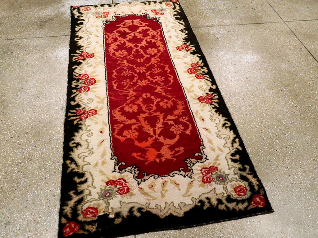 Antique Turkish Anatolian Rug, No.14328 - Gss