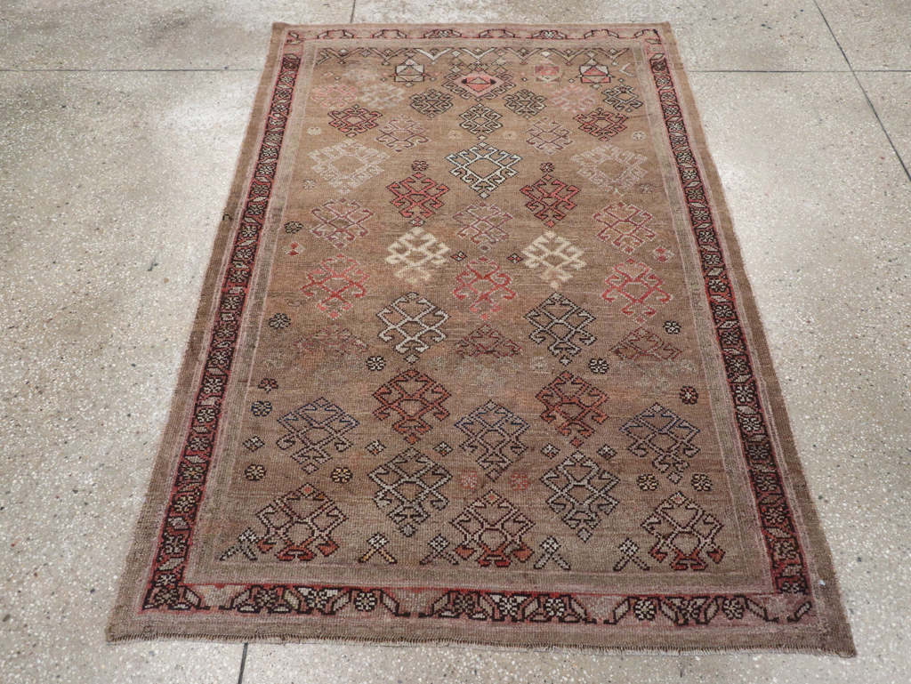 Antique Persian Kurd Rug, No.14330 - Gss