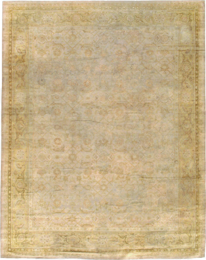 Vintage Indian Amritsar Carpet, No.14380 - Gss