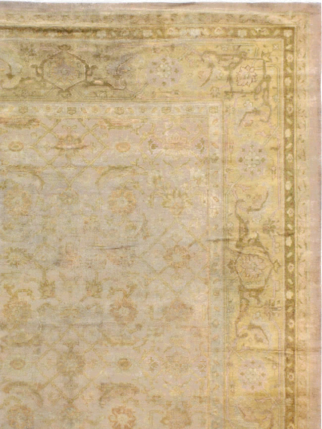 Vintage Indian Amritsar Carpet, No.14380 - Gss