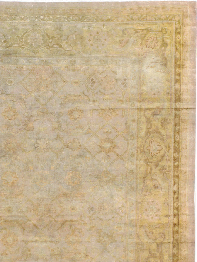 Vintage Indian Amritsar Carpet, No.14380 - Gss