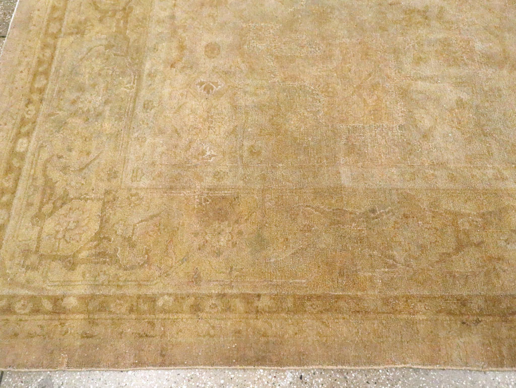 Vintage Indian Amritsar Carpet, No.14380 - Gss