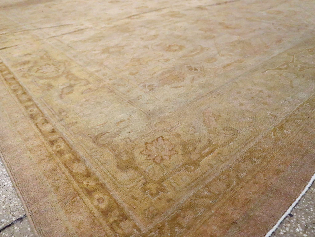 Vintage Indian Amritsar Carpet, No.14380 - Gss