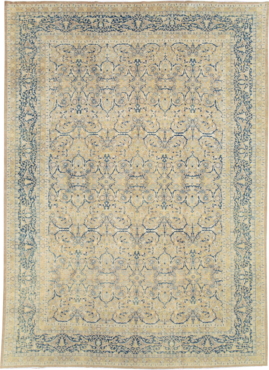 Antique Persian Tabriz Carpet, No.14385 - Gss