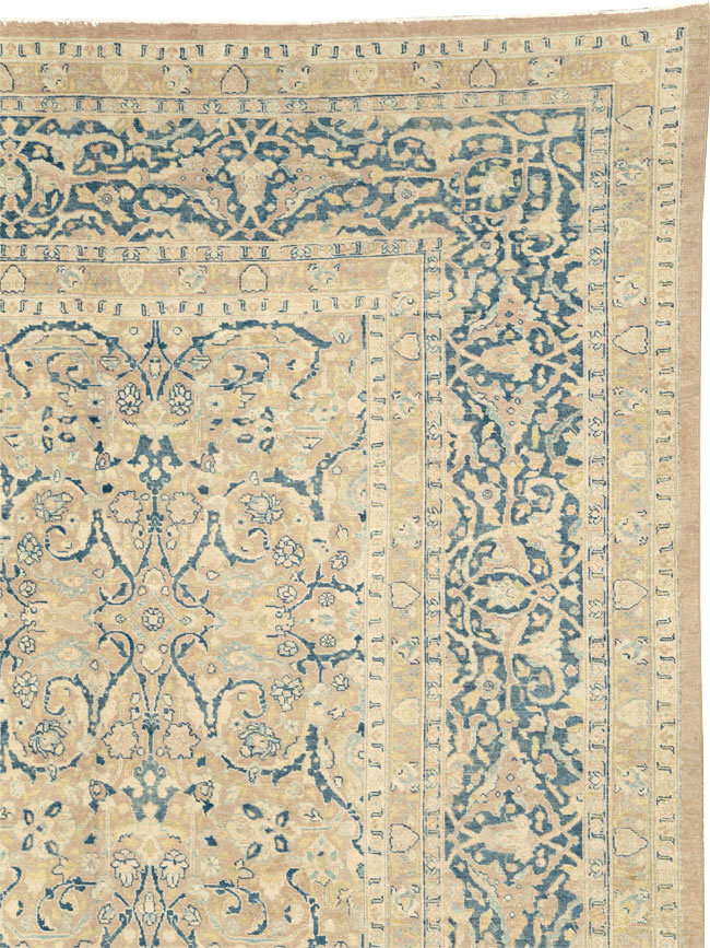 Antique Persian Tabriz Carpet, No.14385 - Gss