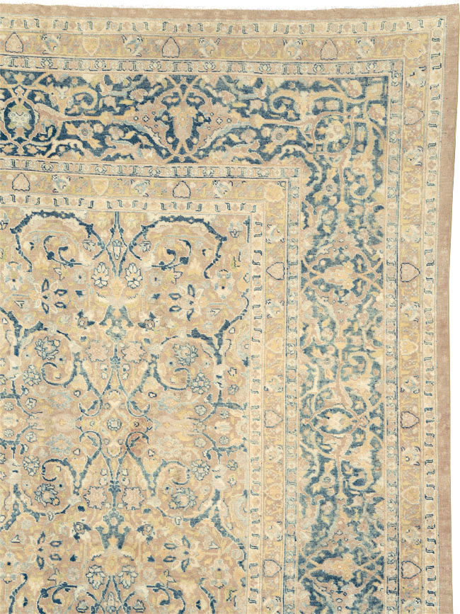 Antique Persian Tabriz Carpet, No.14385 - Gss