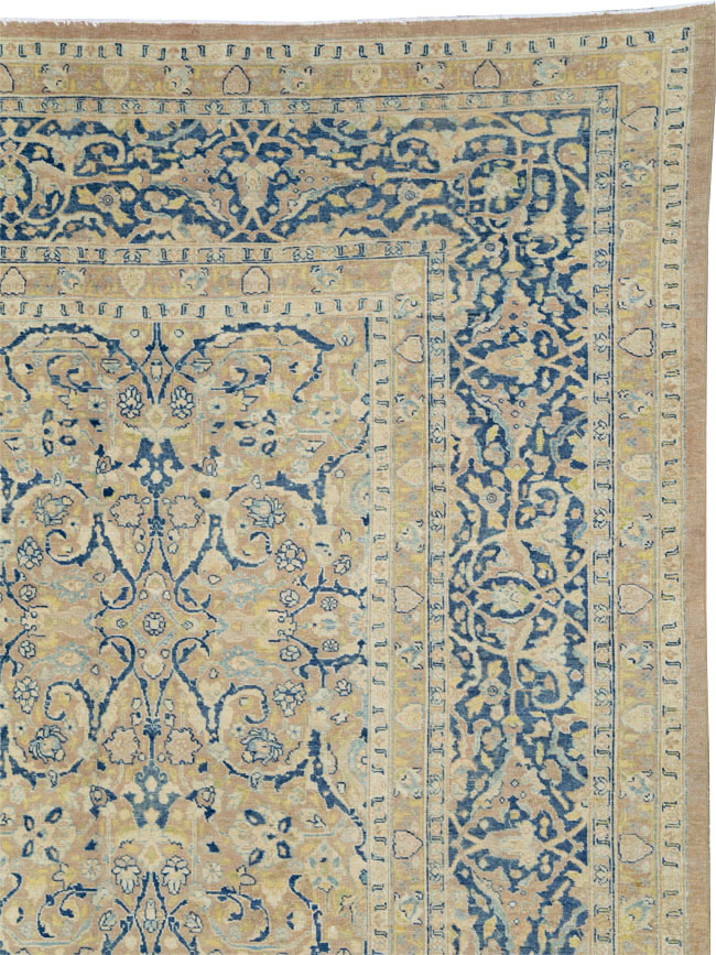 Antique Persian Tabriz Carpet, No.14385 - Gss