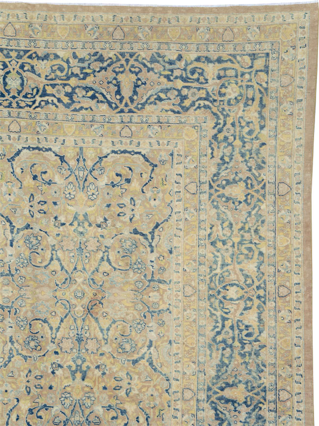 Antique Persian Tabriz Carpet, No.14385 - Gss