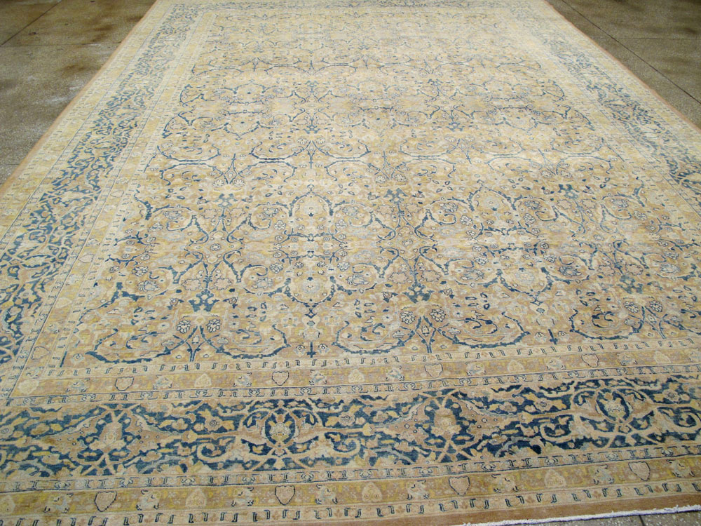 Antique Persian Tabriz Carpet, No.14385 - Gss