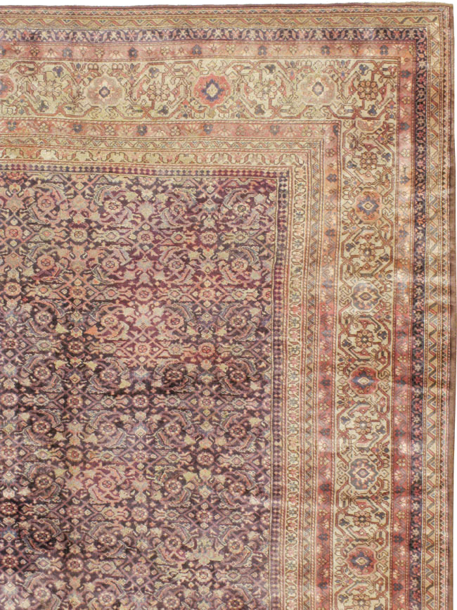 Vintage Indian Lahore Carpet, No.14426 - Gss