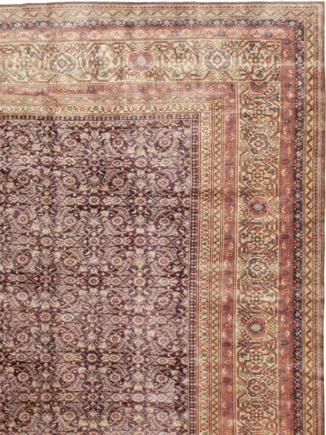 Vintage Indian Lahore Carpet, No.14426 - Gss