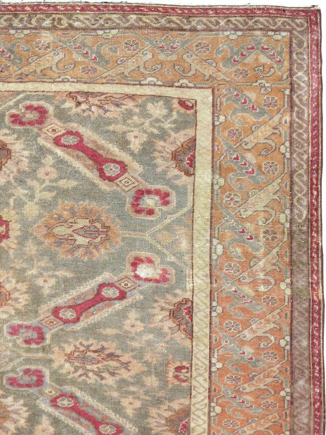 Vintage Turkish Sivas Rug, No.14429 - Gss