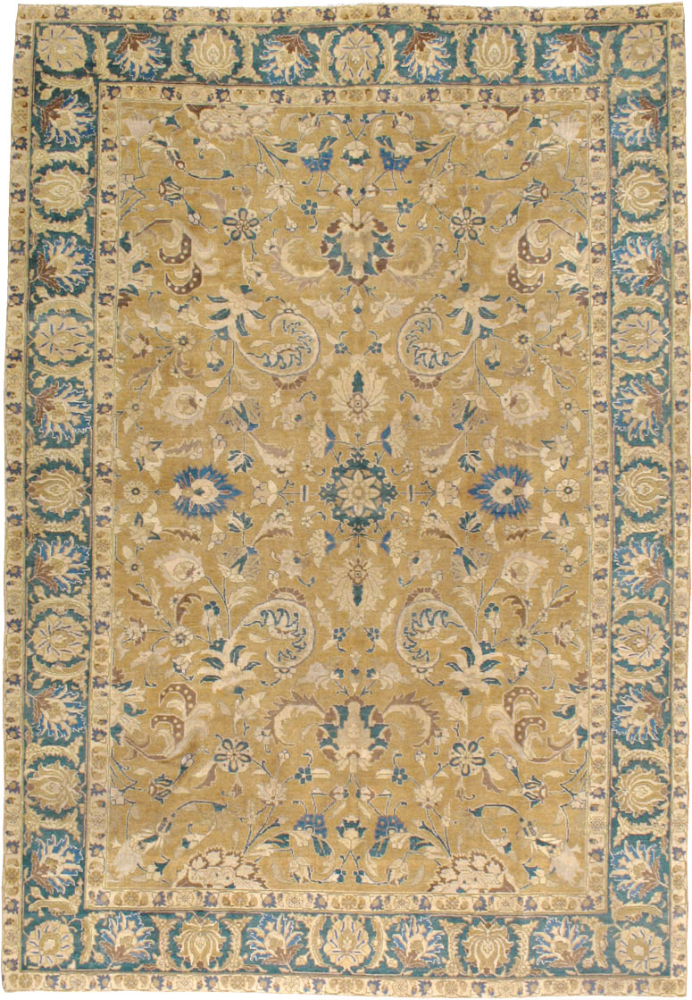 Antique Persian Tabriz Carpet, No.14431 - Gss