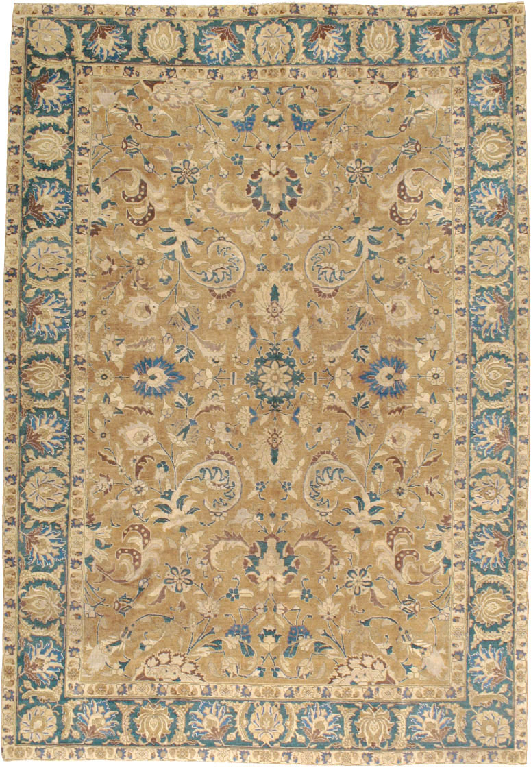 Antique Persian Tabriz Carpet, No.14431 - Gss